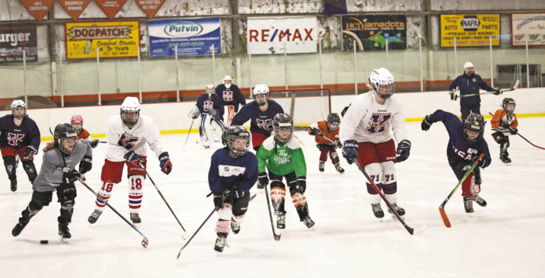 Rachael Gurski “Girls of all ages skate together at Munising Hockey Association on Tuesday, March 5, fostering camaraderie and growth within the sport, with plans for dedicated travel teams announced to further elevate opportunities for young players in the region.”